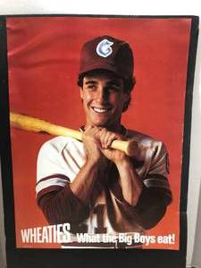lot 97 image: Vintage Wheaties Poster