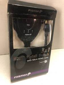 lot 109 image: 3x1 HDMI Pigtail Switch