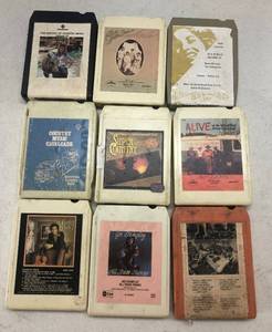 lot 116 image: 8 Track Cassettes Tapes