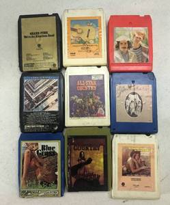 lot 118 image: 8 Track Cassettes Tapes