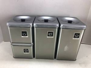 lot 126 image: Canister Set