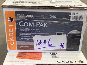 lot 6 image: Lot Of (2) Cadet Cam-Pak Flush-Mount Heaters
