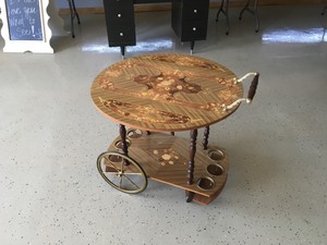 lot 3 image: Antique Wine Cart