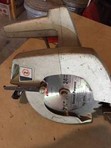 lot 116 image: Two Black and Decker 7.25 inch Circular Saws