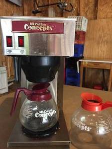 lot 119 image: Mr Coffee Concepts Coffee Maker