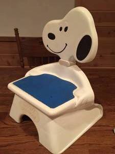 lot 175 image: Snoopy Step Stool