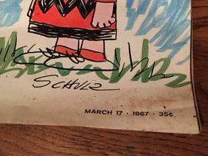 lot 201 image: Life Magazine With Charlie Brown And Snoopy
