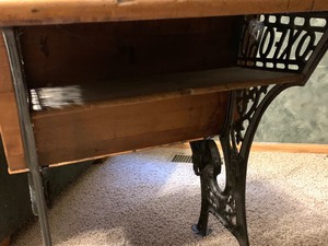lot 67 image: Antique School Desk