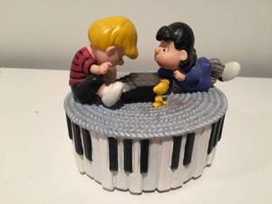 lot 248 image: Two Peanuts Music Boxes