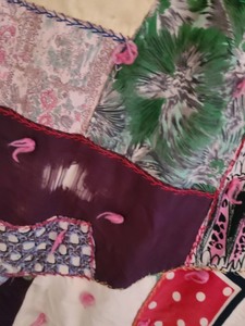 lot 277 image: Antique Crazy Quilt
