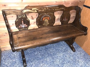 lot 163 image: Bicentennial Bench