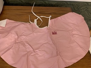 lot 174 image: American Girl Doll Accessories- Hair Cutting Cape and Rollers