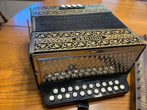 lot 87 image: Two Vintage Accordions
