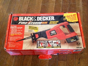 lot 68 image: Black & Decker Cordless Cutsaw