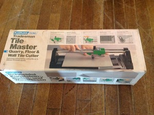 lot 87 image: Tile Cutter