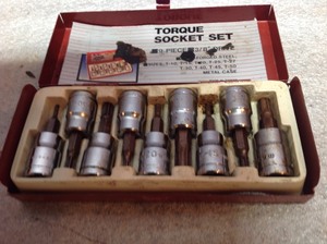 lot 95 image: Torque Socket Set