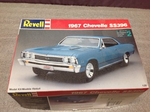 lot 111 image: 1967 Chevelle SS396 Model Kit