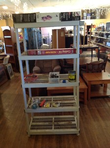 lot 125 image: Shelving Unit & Everything on It