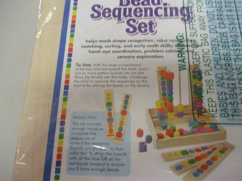 melissa and doug bead sequencing set