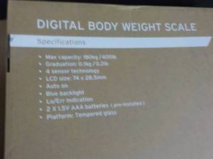 lot 63 image: Digital Body Weight Scale...