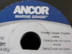 lot 190 image: Ancore Marine Grade Flat Tinned Cop...