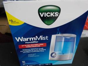 lot 227 image: Vicks Warm Mist Humidifier...