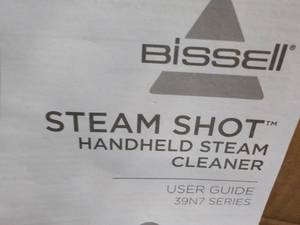 lot 231 image: Bissel Steam Shot Hand Held Steamer...