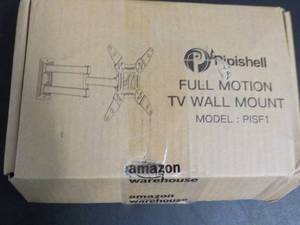 lot 232 image: Full Motion TV Wall Mount...