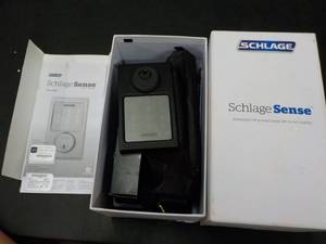 lot 213 image: Schlage Sense Smart Deadbolt Door L...