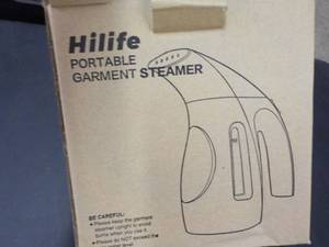 lot 220 image: Hilife Portable Garment Steamer...
