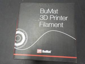 lot 258 image: Bumat 3D Printer Filament 1.75mm PL...
