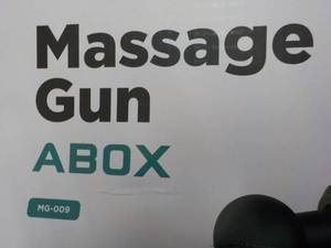 lot 261 image: Abox Massage Gun with 4 Attachments...