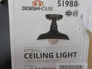 lot 269 image: Design House Kimball Ceiling Light ...