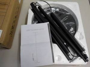 lot 310 image: LED Torchiere Lamp assembly requir...
