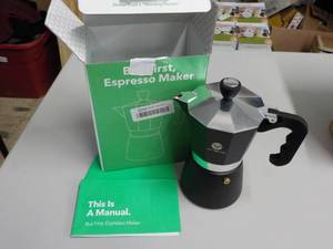 lot 324 image: Vremi But First Espresso Maker...