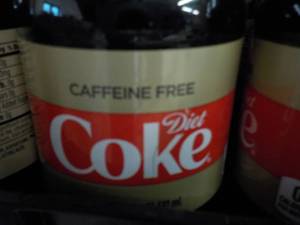 lot 411 image: Case of 24 Bottles Caffeine Free Di...
