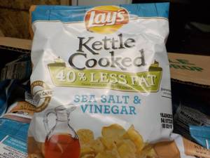 lot 418 image: Case of 64 Snack Bags Lays Kettle C...