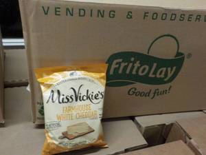 lot 427 image: Case of 64 Snack Bags Miss Vickies...