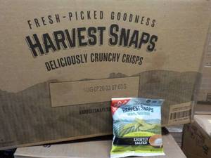 lot 432 image: Case of 180 Snack Bags Harvest Snap...