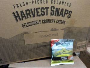 lot 433 image: Case of 180 Snack Bags Harvest Snap...