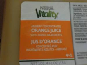 lot 437 image: Case of 3 -3 Liter Jugs of Nestle V...