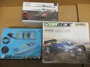 lot 137 image: Fly Wolf Missing Remote- Vortex Ele...