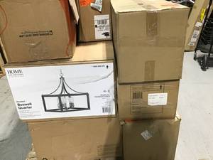 lot 13 image: MIXED LOT OF HOME DECOR COLLECTION LIGHTS SEE PICS NOT CHECKED