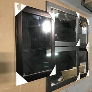 lot 23 image: LOT WITH 5 VANITY MIRRORS SEE PICS