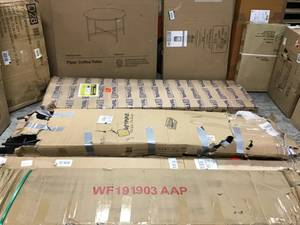 lot 32 image: MIXED LOT OF FURNITURETABLES FOR HOME SEE PICS