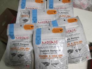 lot 20 image: 5B (6) Bags Mosaic Exotic Dog Tre...