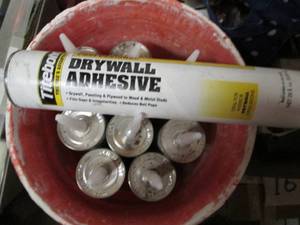 lot 22 image: 7C 5 Gallon Buckets With Tubes of...