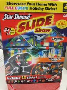 lot 99 image: 4B Star Shower LED Slide Show In...