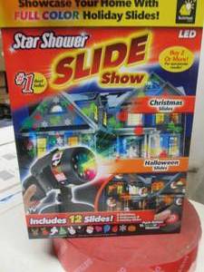 lot 100 image: 4B Star Shower LED Slide Show In...