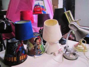 lot 131 image: 6C Lot of Lamps...